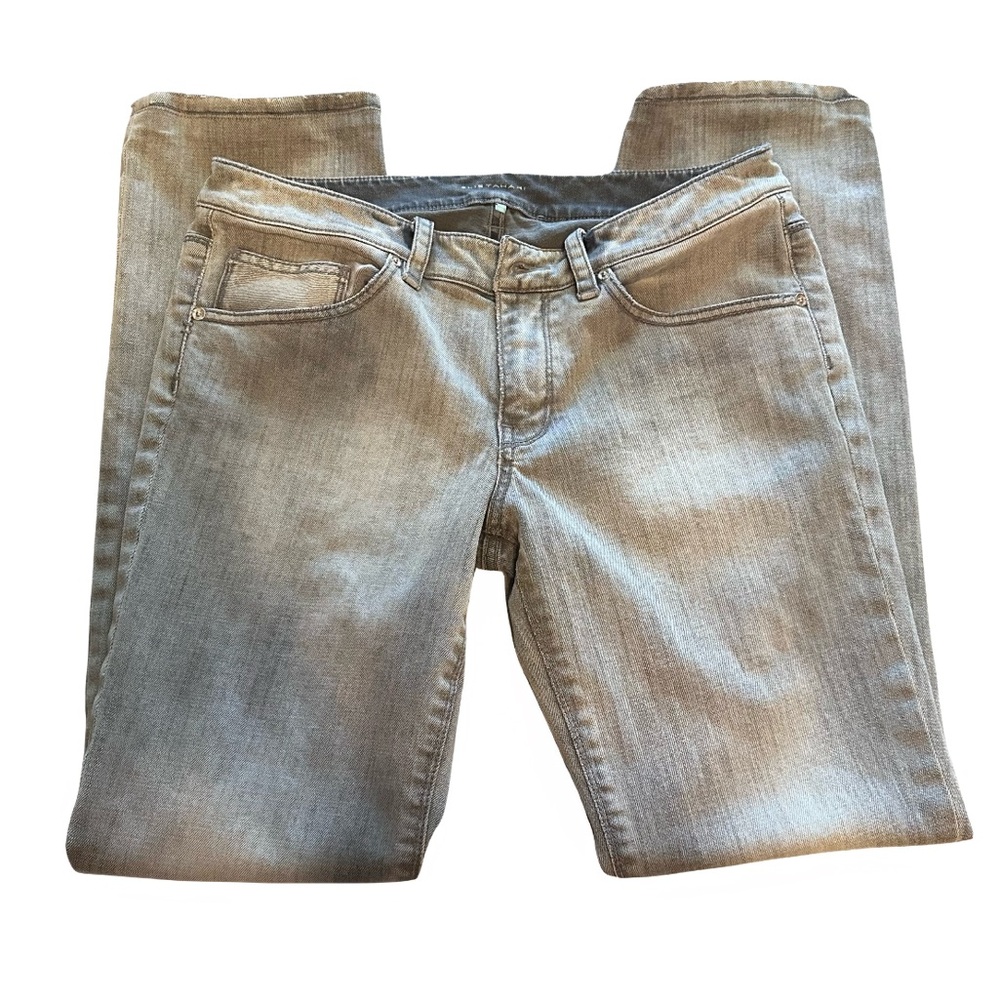 Elie Tahari Adena Straight Jean Women’s 8 Grey Wash Classic Fit